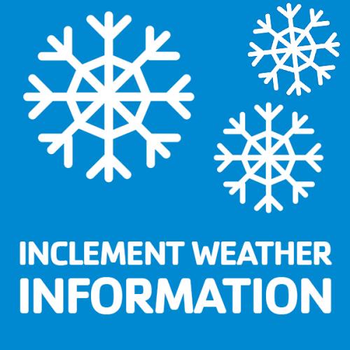 Inclement Weather Information Abol Cafe